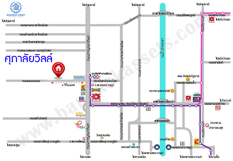 บ้านมือสองตกแต่งใหม่ ม.ศุภาลัยวิลล์ วงแหวน-รัตนาธิเบศร์ เนื้อที่ 50 ตร.ว. ฟังก์ชั่นครบ 3 ห้องนอน 2 ห้องน้ำ 1 ห้องอเนกประสงค์ปรับเปลี่ยนเป็นห้องนอนได้ มีWalk- in Closet และสามารถจอดรถได้ 2 คัน กว้างขวางพร้อมอยู่ บนทำเลเดินทางสะดวก ใกล้ถ.กาญจนาภิเษก เซ็นทรัลเวสต์เกต และรถไฟฟ้า "สถานีคลองบางไผ่"...